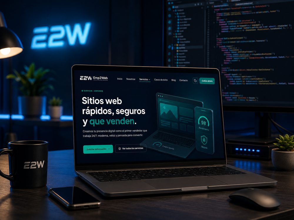 Una web que carga rápido y vende